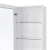Tall 190cm Kitchen Bathroom Cabinet Storage Cupboard Double Door Tallboy Storage