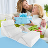 7PCS Adjustable Support Pillow Set Sit-up Pillow Memory Foam Bed Wedge Pillows
