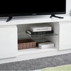 Modern TV Unit Cabinet Stand 120cm High Gloss Doors with RGB LED Living Room