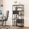 7 Tier Bookcase Bookshelf with Drawer Shelving Unit Storage Rack for Living Room