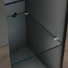 High Gloss Sideboard Cabinet Living Room Black Storage Cupboard with LED Lights