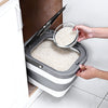 Kitchen Dry Food Container Cereal Dispenser Rice Bucket Pasta Folding StorageBox