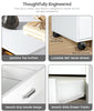 Mobile Filing Cabinet with 5 Drawers Home Office Printer Stand File Organizer