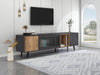 200cm Industrial TV Unit Stand TV Board Lowboard TV Cabinet Cupboard Sideboard
