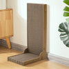 L-Shape Cat Kitten Corrugated Scratcher Scratching Pad Sofa Bed Board Mat50*25cm