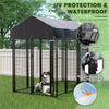 XXL Dog Playpen Outdoor Dog Kennel Enclosure House Premium Umbrella-Grade Roof