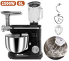Updated 3 IN 1 Multifunctional Stand Mixer with Blender and Meat Grinder 1500W