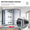 LED Bathroom Mirror Cabinet With Shaver Socket /Demister/Clock/Storage Cupboard