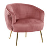 Velvet Scallop Shell Back Tub Chair Armchair Dressing Sofa Stool Bedroom Lounge