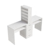 Table Makeup Dressing Station Double Desk Workstation Storage Equipment