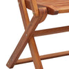 Folding Garden Chairs 6 pcs 57x66x95 Solid Wood Acacia Q7C3