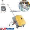Ride-On Suitcase 20 inch Travel Luggage for Kids with Spinner Wheels