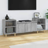 Camerina TV Cabinet Grey Sonoma 160x35x55 Engineered Wood,TV Stand Unit,TV B4L5