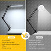 Pro Eye-Care LED Desk Lamp 360° Adjustable Swing Arm & Dimmable Light With Clamp