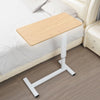 Adjustable Movable Over Bed Tray Bedside Laptop Computer Desk Table Trolley Sofa