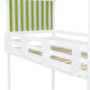 Bunk Bed House Cabin Bed 3FT Single Wooden Mid Sleeper Kids Unit With Stairs
