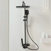 Rainfall Shower Head Set Push Button High Pressure Multiple Water Spray Modes UK