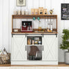Dining Room 120cm Kitchen Buffet Sideboard Wine Cabinet w/Shelves