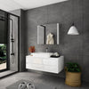 Bathroom Cabinet with Mirror Wall Mounted Storage Cupboard Adjustable Shelf UK