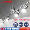 4 Way Ceiling Spotlight Adjustable Kitchen Bar Spot Light LED GU10 Bulbs Lamp