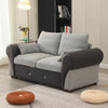 Panana Sofa Suite Set 3 2 or Corner Chaise in Dark Grey Or Light Grey
