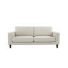 Dusk Soho Natural Linen Look Fabric 3 Seater Sofa RRP £899