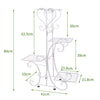 Nordic Style Multi-layer Plant Stand Flower Shelf Holder Household Iron Art Rack