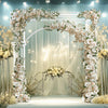 Heavy Duty Metal Garden Arch Path Wedding Rose Pergola Archway Flowers Climbing