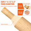 Tenon Cutter Log Furniture Kit 1" & 1.5" 2" w/ Straight Blade Home DIY