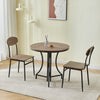 Foldable Dining Table with Chairs Set of 2 for Dining Room Kitchen Space Saving