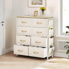 Chest of Drawers 8 Drawer Storage Dresser Organizer Unit for Bedroom Living Room