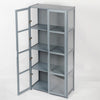 4 Tire Acrylic Display Cabinet Collection Standing Cisplay Cabinet Double Door