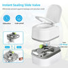 Large 24L Portable Toilet Flushing Chemical Potty Camping Caravan Easy Clear UK