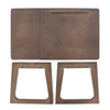 Foldable Computer Desk Wooden Low Table Japanese Tatami Small Coffee Table