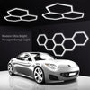 11HEX Honeycomb Light Hexagon LED Lighting Lamp for Home Workshop Car Garage Gym