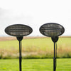 Outdoor Patio Heaters Garden Freestanding Electric Heater Set of 2 HeatLab