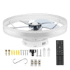 50cm LED Ceiling Fan with Lights with Remote Control Dimmable Indoor Bedroom