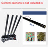 4Shots Confetti Cannon Launcher DMX Remote Stage Effect For Disco Club Reveal 8M