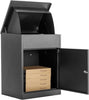 Extra Large Parcel Delivery Drop Box Lockable Outdoor Storage Letter Post Box UK