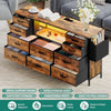 TV Stand Cabinet Entertainment Unit w/RGB Light for Living Room 55 - 65 inch TVs