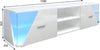 150cm Modern TV Unit Cabinet TV Stand High Gloss 2 Door with LED Light Home Room