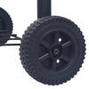 Charcoal BBQ Grill Smoker with Bottom Shelf Black Backyard Cookers