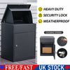 Extra Large Parcel Delivery Drop Box Lockable Outdoor Storage Letter Post Box UK