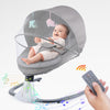 Bluetooth Electric Baby Swing Infant Cradle Bouncer Rocker Chair Music Remote Mw
