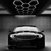 Hexagon LED Lighting Car Detail Garage Workshop Exhibition Hall Ceiling Lighting