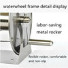 Garden Hose Reel Portable Water Pipe Rack Free Standing Wall Mounted Hose Holder