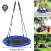 100cm Giant Nest Web Rope Hanging Tree Kids Swing Seat Round Backyard Playground