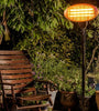 Outdoor Patio Heaters Garden Freestanding Electric Heater Set of 2 HeatLab