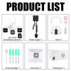 3 in 1 Wireless Camera 4K Outdoor 3 Lens 6MP CCTV PTZ Smart Home Security IR Cam