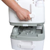 Large 24L Portable Toilet Flushing Chemical Potty Camping Caravan Easy Clear UK